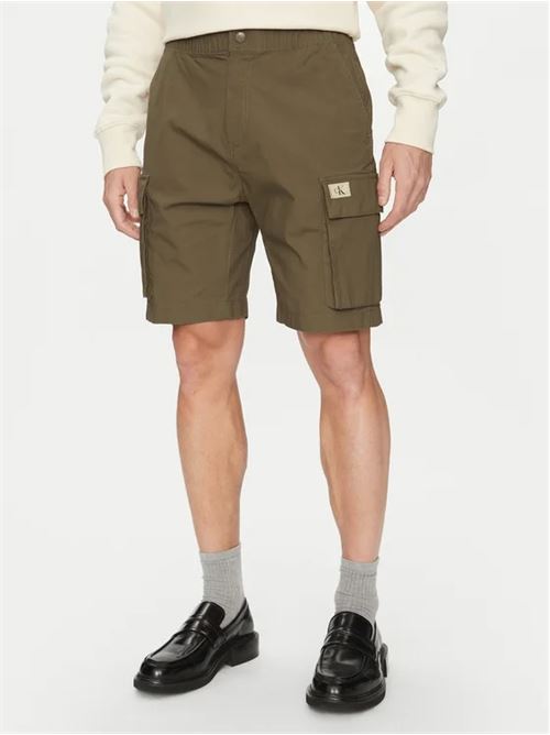 washed cargo short CALVIN KLEIN JEANS | J30J327376PFQ